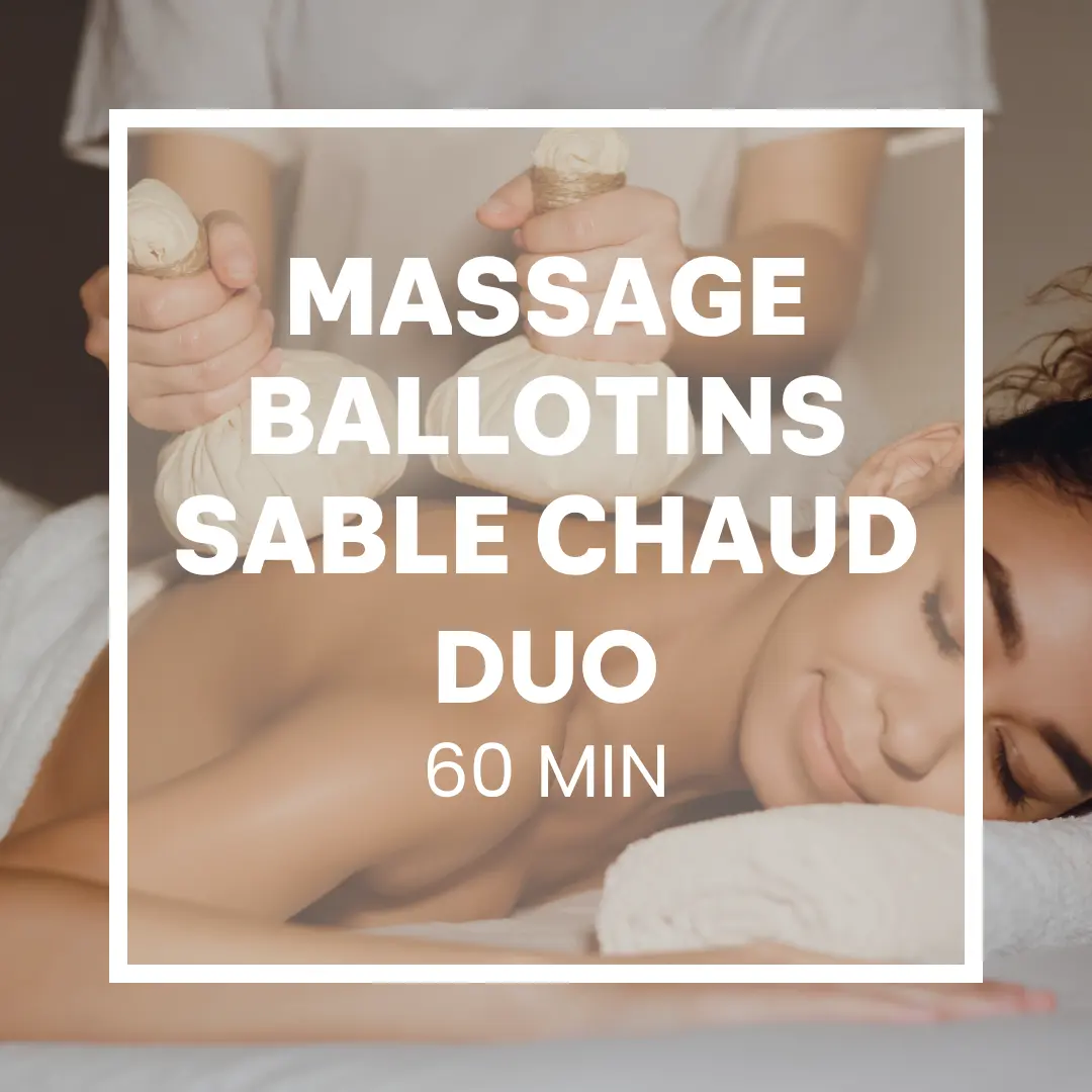 Massage Ballotins sable chaud - Duo